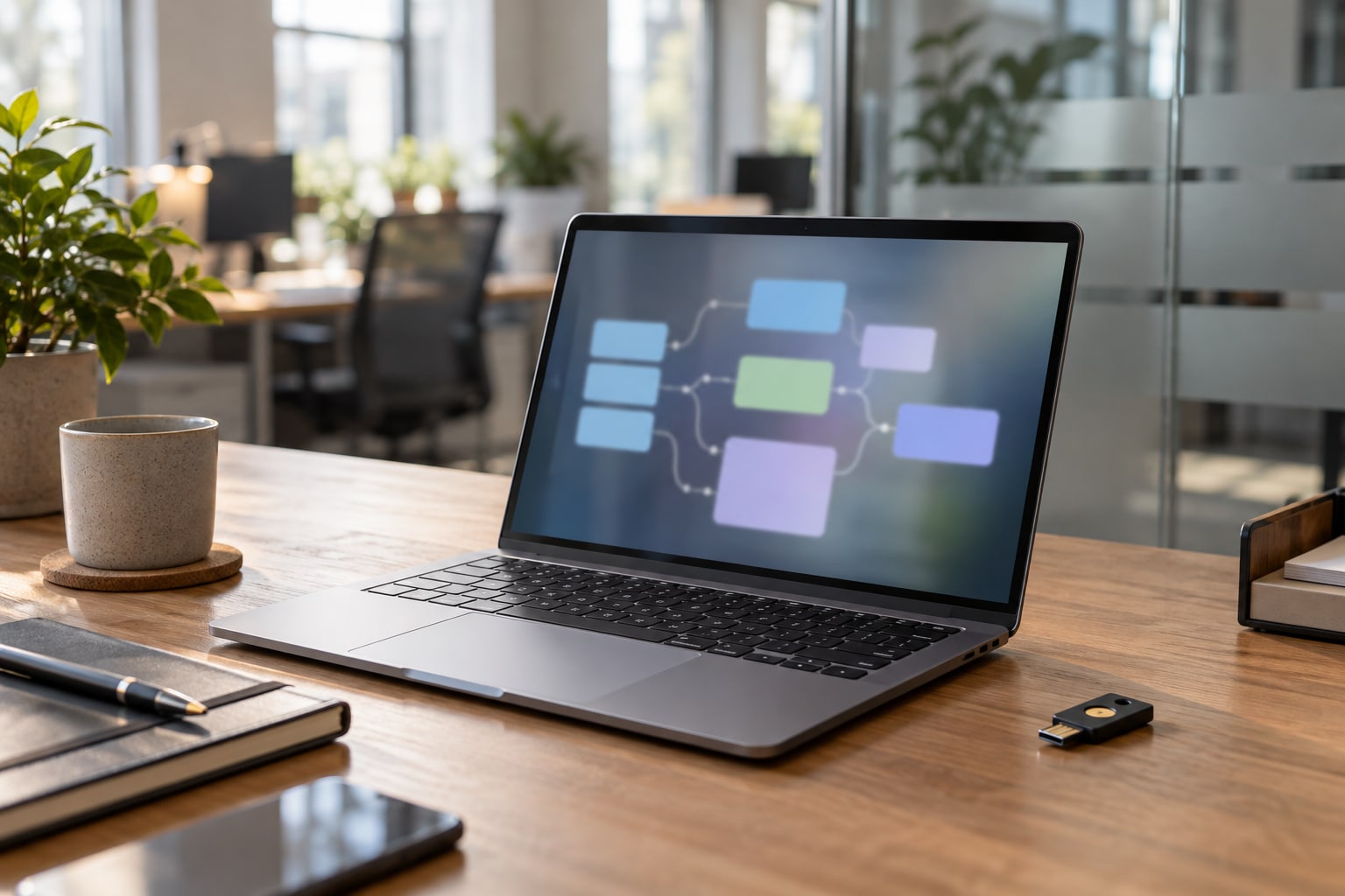 AI-generated image: AI agents go to work, and security has to keep up