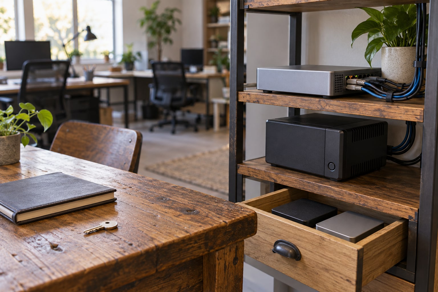 AI-generated image: What "Enterprise-Grade" Should Mean to a Small Business