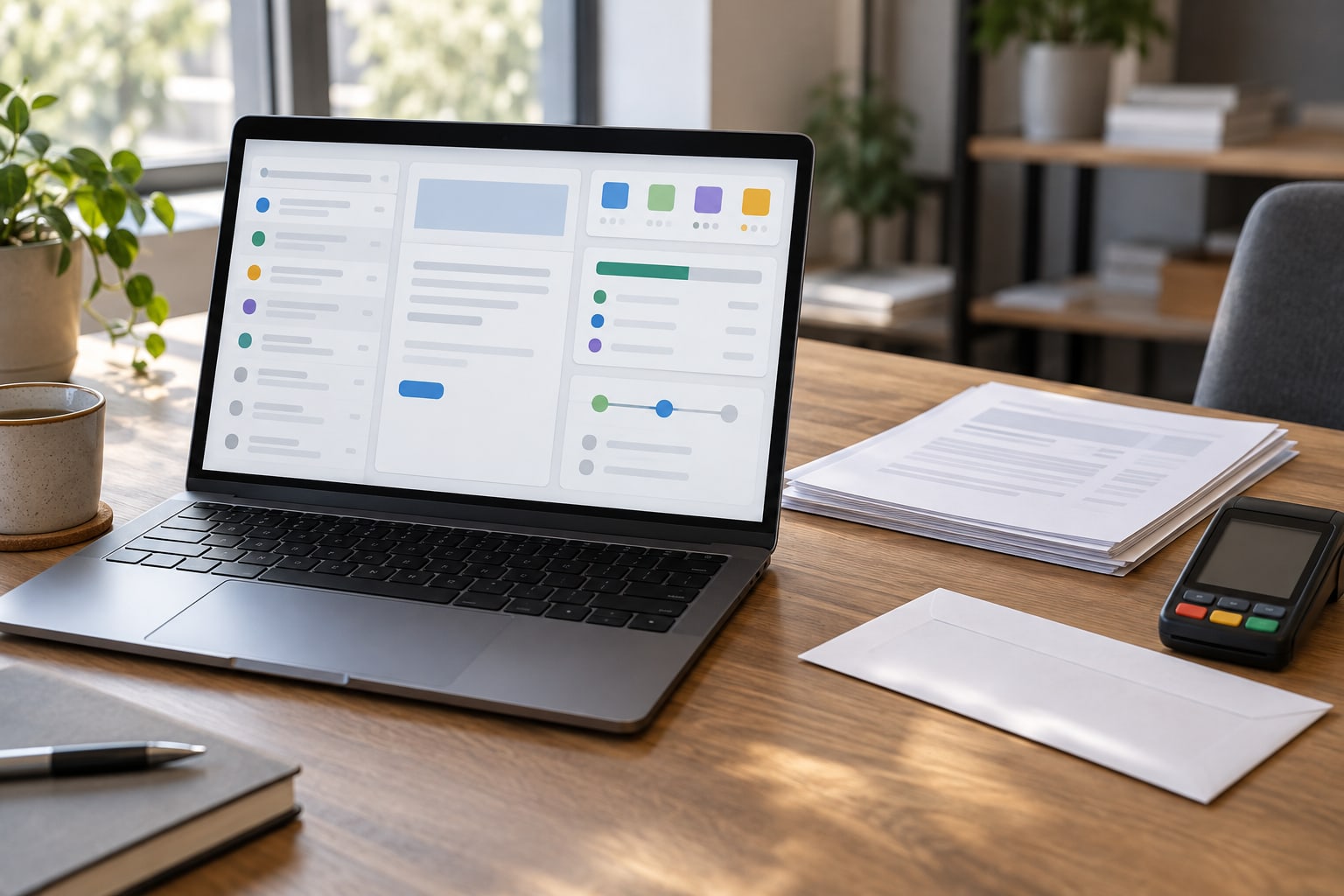 AI-generated image: AI reaches the inbox, and the invoice