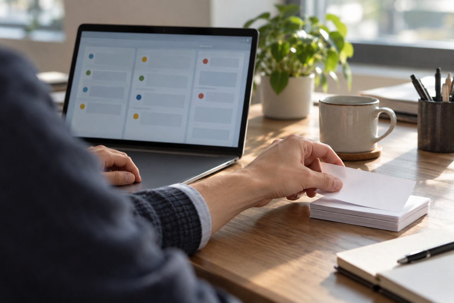 AI-generated image: Why Your CRM Is Only as Good as Your Habits