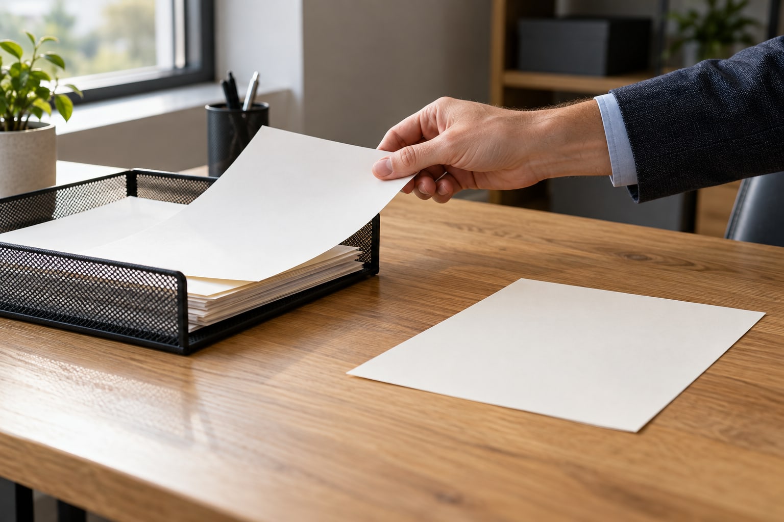 AI-generated image: Writing for a Reader Who Is Deciding